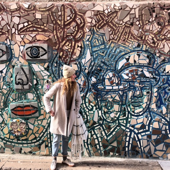 LONG DOUBLE BREASTED COAT ZARA - Picture 3 of 3